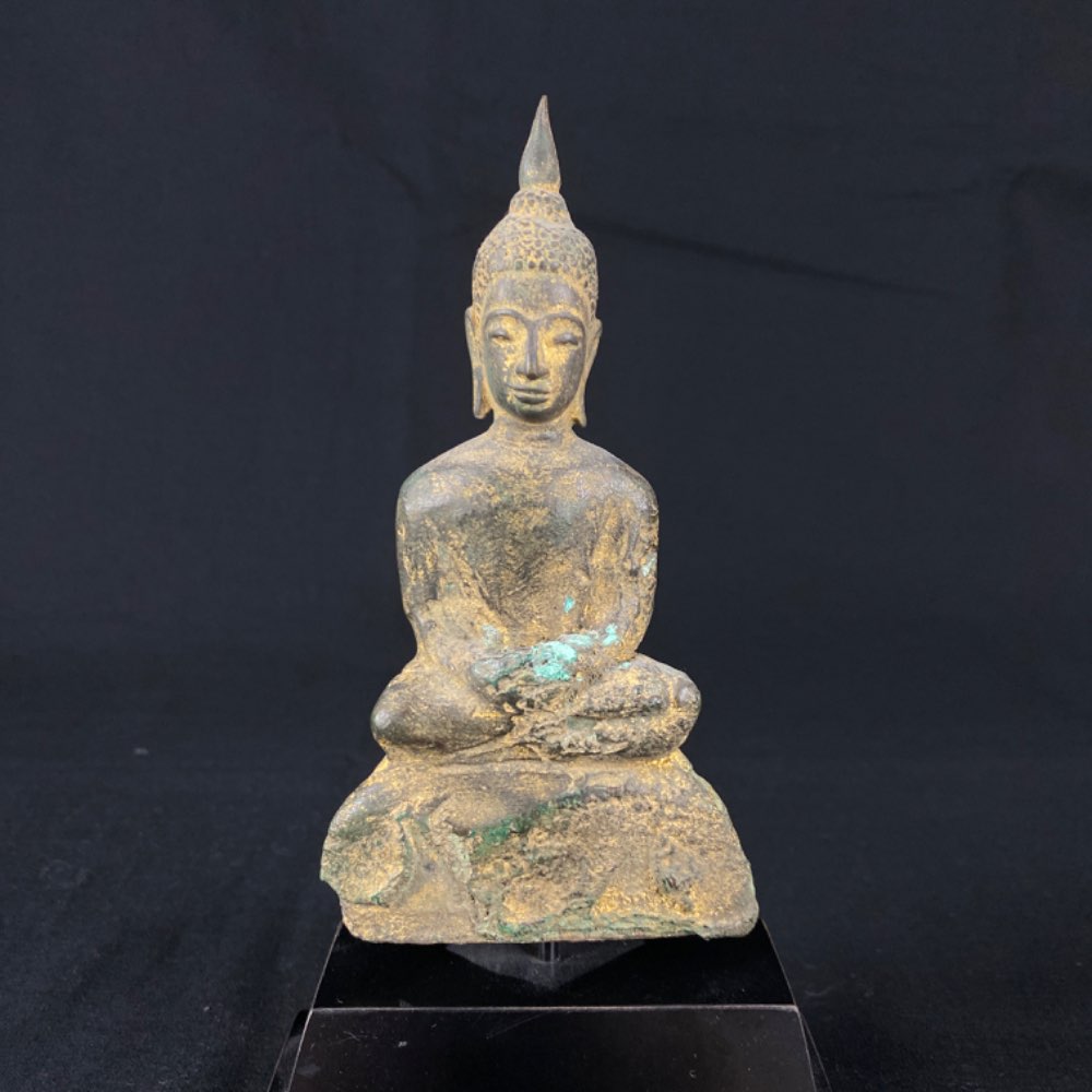 Bronze Ayutthaya Thai Buddha statue