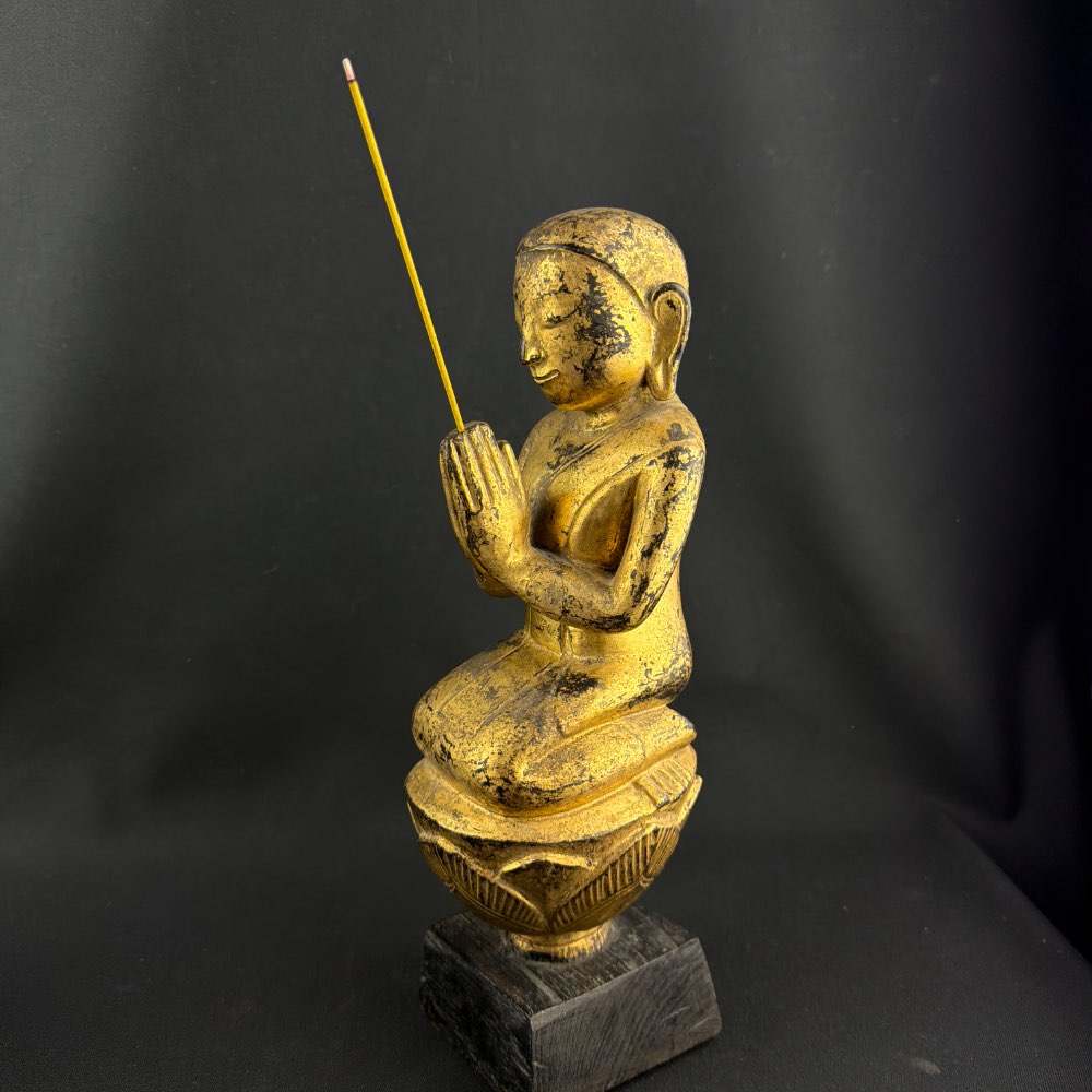 Buddhist monk in Ava style, 19th century, Myanmar