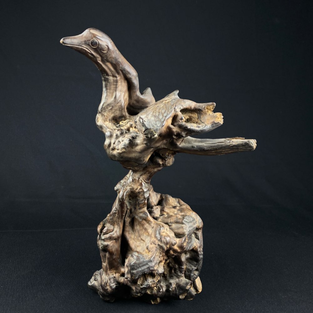 Chinese root art from the Qing Dynasty