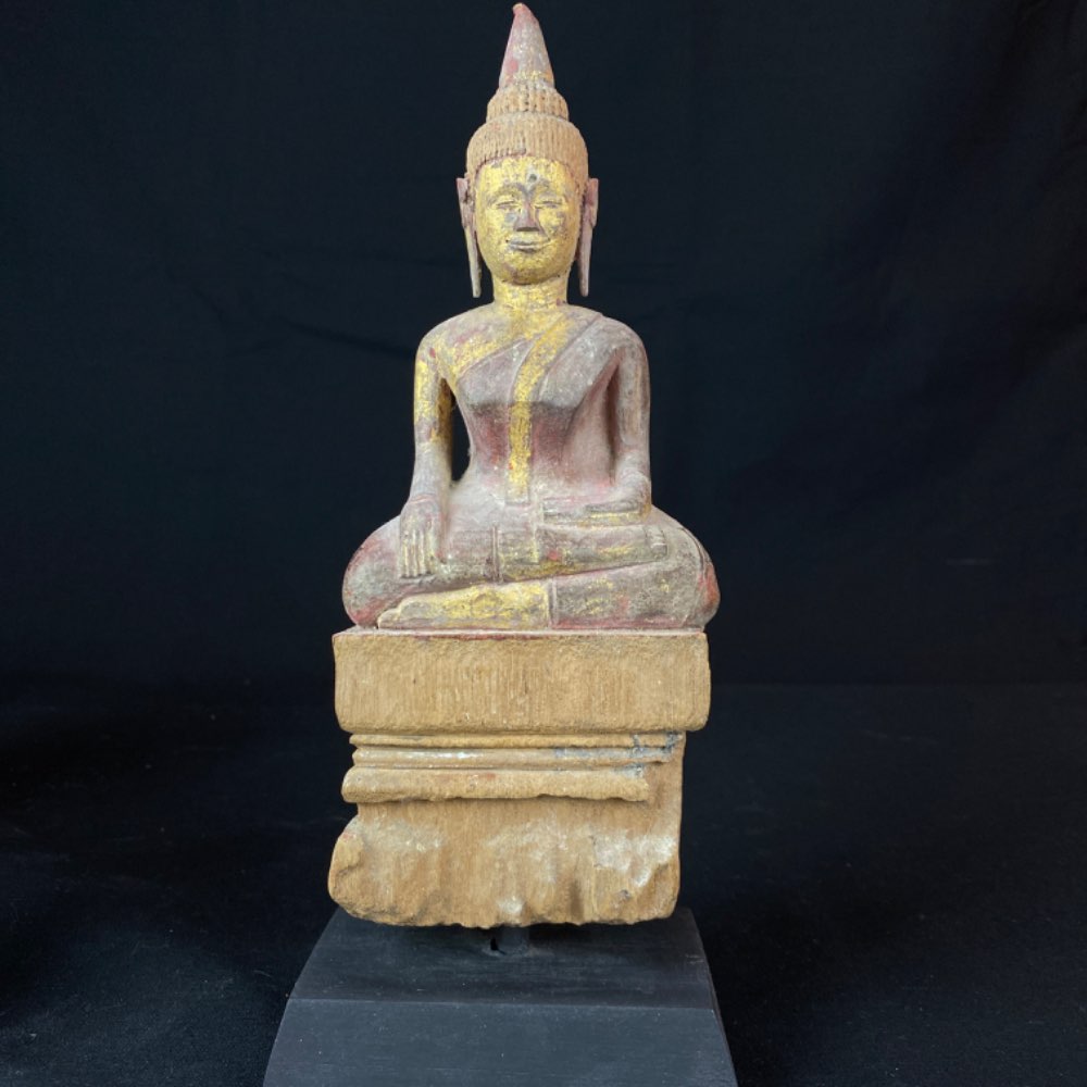 Lanna style Buddha from Thailand, C18-C19