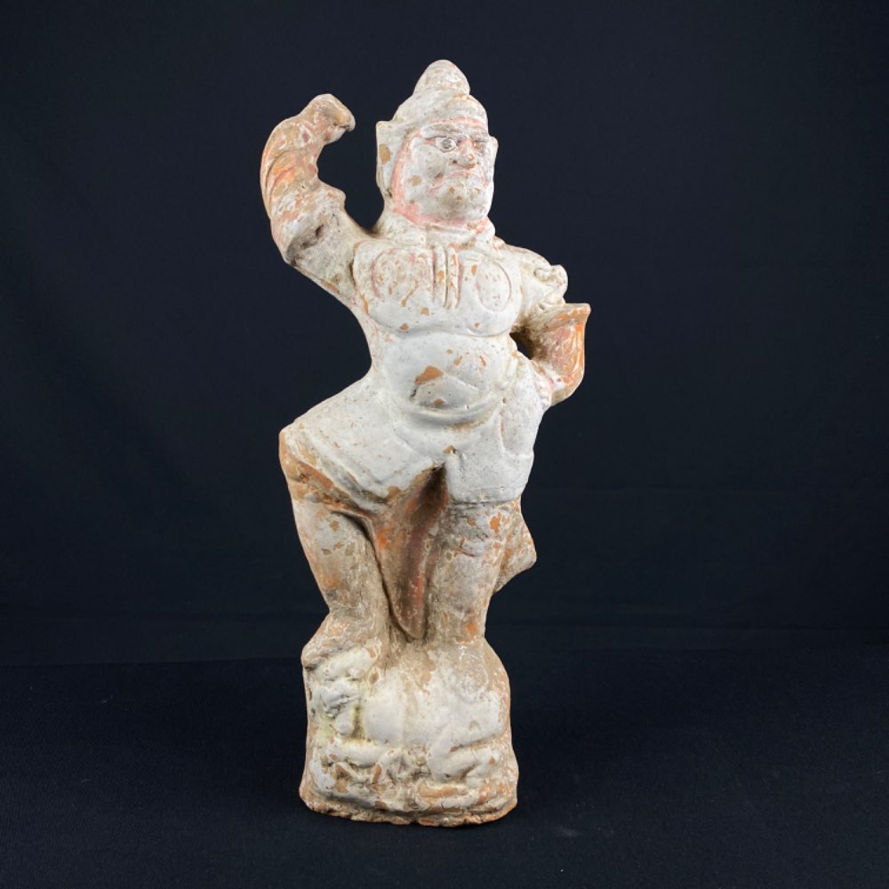 Lokapala protector spirit from the Tang Dynasty of terracotta