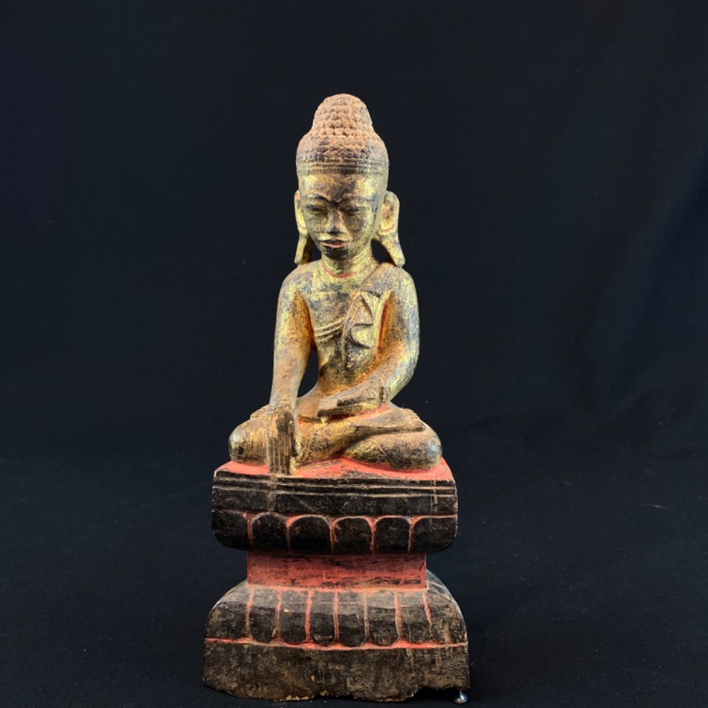 Shan Tai Yai Buddha from wood 18th century Myanmar