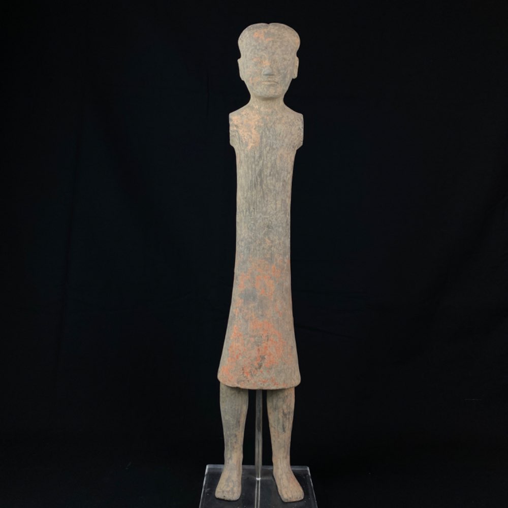 Stick figure of Han Dynasty in terracotta, TL tested